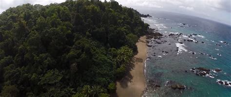 Caño Island Costa Rica Aerial View. Best place for snorkeling - Costa ...