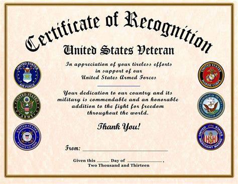 Military Veterans Free Printable Veterans Day Certificates Web Now, Therefore, I, Joseph R ...