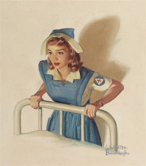 Martin Baumhofer | Vintage nurse, Nurse art, Red cross nurse