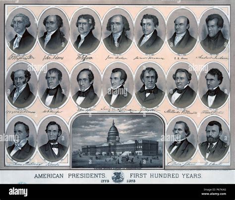 Portraits Of Us Presidents