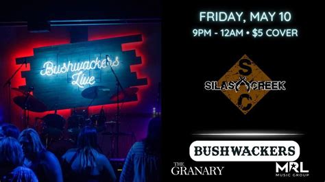 Silas Creek Live @ Bushwackers! , Bushwackers Saloon -Ralston, Omaha, 10 May 2024 | AllEvents.in