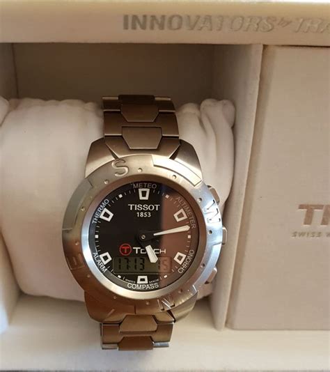 TISSOT – T TOUCH model men's titanium wristwatch – 2007. - Catawiki