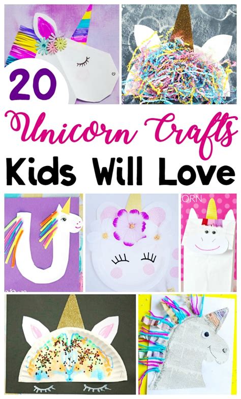 20 Unicorn Crafts for Kids to Make - Crafty Morning