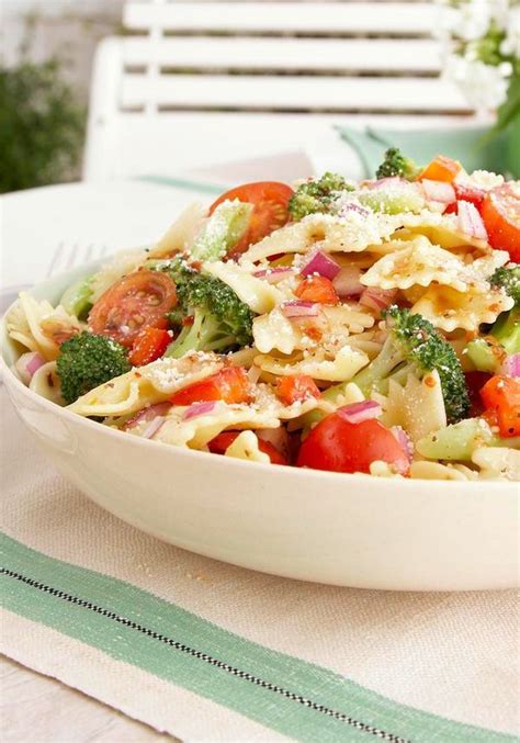 Garden-Fresh Pasta Salad Recipe | Summer pasta salad, Pasta salad recipes, Cold pasta salad recipes