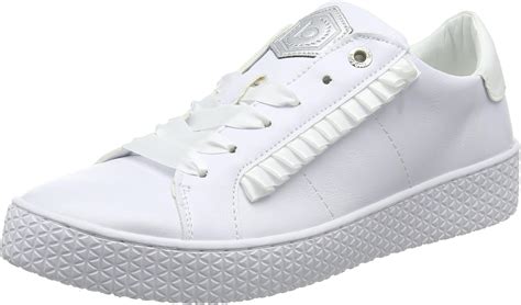 Amazon.com | Bugatti Women's Low-Top, White (White 2000), 7 UK | Fashion Sneakers