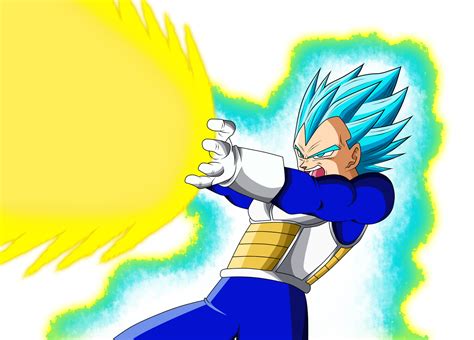 Vegeta Ssj Blue Final Flash v.1(Manga) by Luciano160 on DeviantArt