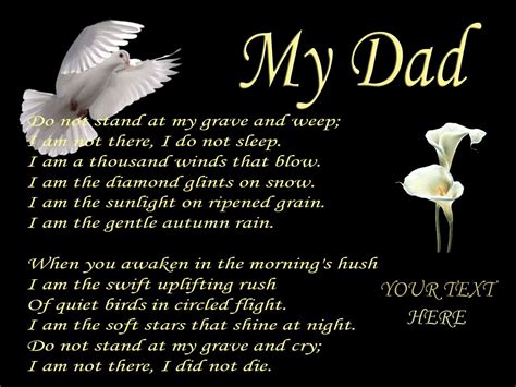 Short Funeral Quotes For Dad - Rafa