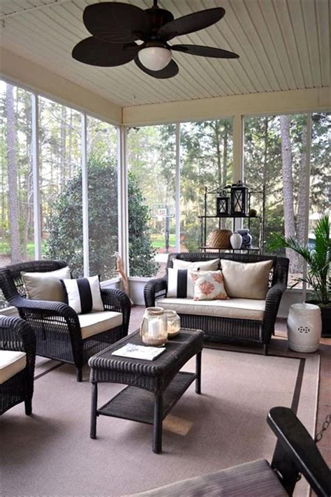 30 Perfect Screened Porch Design and Decorating Ideas For 2019 - Craft ...