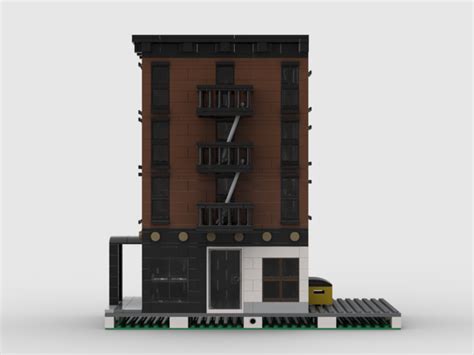 LEGO MOC New York apartment modular buildings by ZealotLego ...