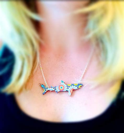 Basking shark necklace from honoloulous.co.uk | Necklace, Shark necklace, Cross necklace