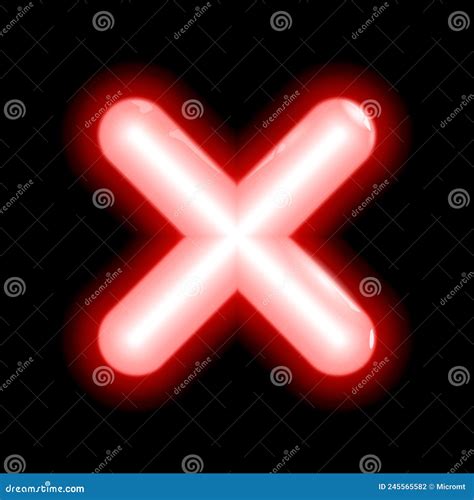 Red Neon Crosshair Lamp Icon, Symbol Cross. Plus Sign. Modern Ui Element Isolated on Black ...