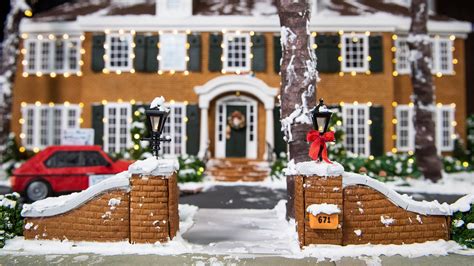 Gallery: gingerbread Home Alone house unveiled | News | British Baker