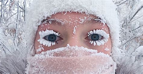 Thermometer Breaks in Oymyakon, the Coldest Place on Earth Inhabited by People