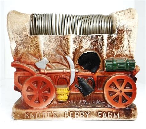 Vintage Knott's Berry Farm Souvenir Letter holder