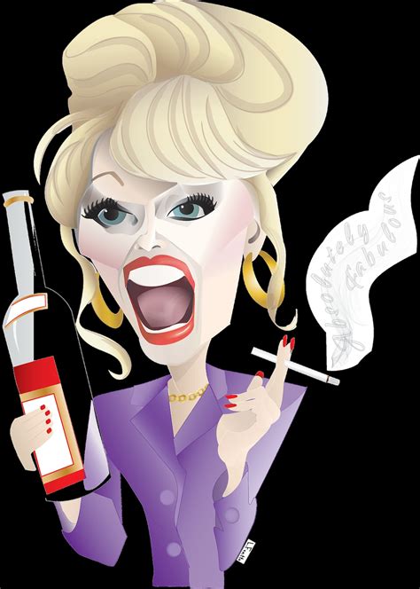 Absolutely Fabulous Abfab Patsy SVG JPEG PNG Clip Art | Etsy