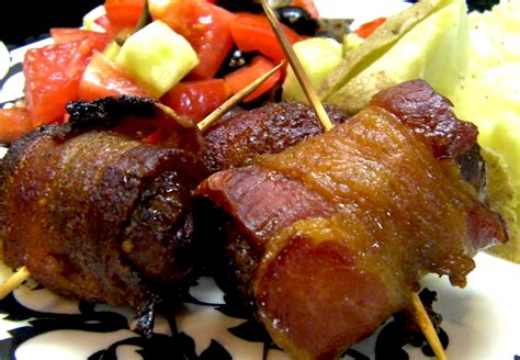 Bacon Wrapped Beer Brats and Cucumber Salad – $10 buck dinners!