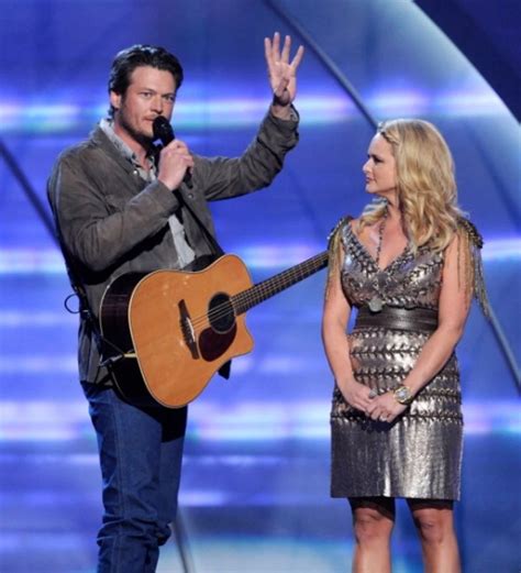 Blake Shelton and Miranda Lambert Sing About Breaking Up