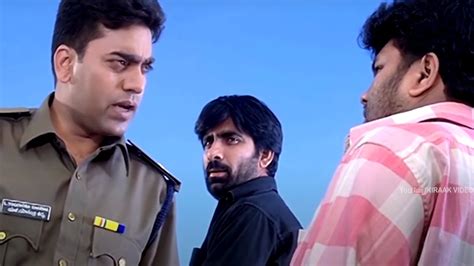 Ravi Teja Police Training Comedy Scene | @KiraakVideos - YouTube