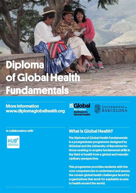 Programme Diploma of Global Health Fundamentals by ISGlobal - Issuu