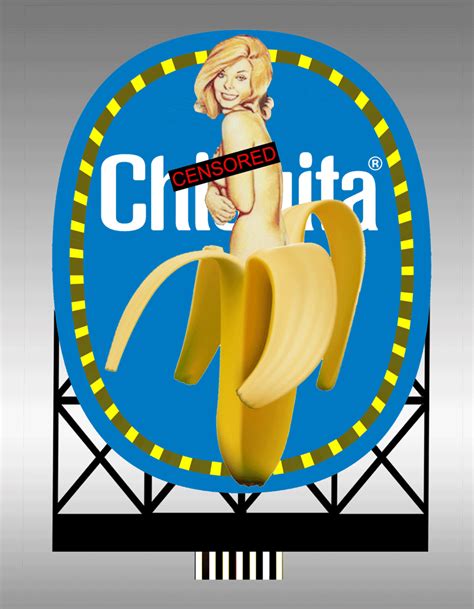 Miller Engineering Animation MIE883601 Chiquita Banana Billboard, Larg