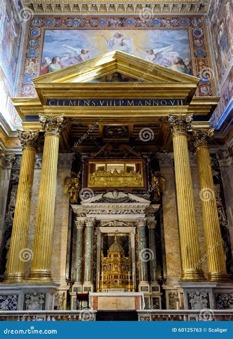 Interior of the Basilica Di San Giovanni in Laterano, Rome Editorial ...