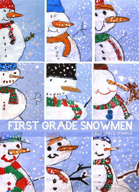 How to draw and paint a three-quarter view snowman | Deep Space Sparkle