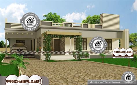 One Floor Modern House Design with Simple Low Budget Home Collection