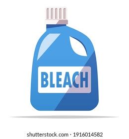 Bottle Bleach Vector Isolated Illustration Stock Vector (Royalty Free ...