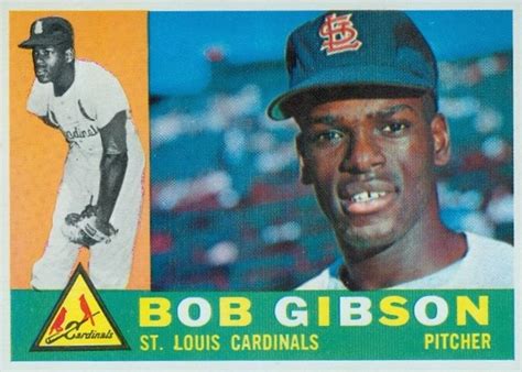 Top Bob Gibson Baseball Cards, Vintage, Rookies, Autographs, Gallery