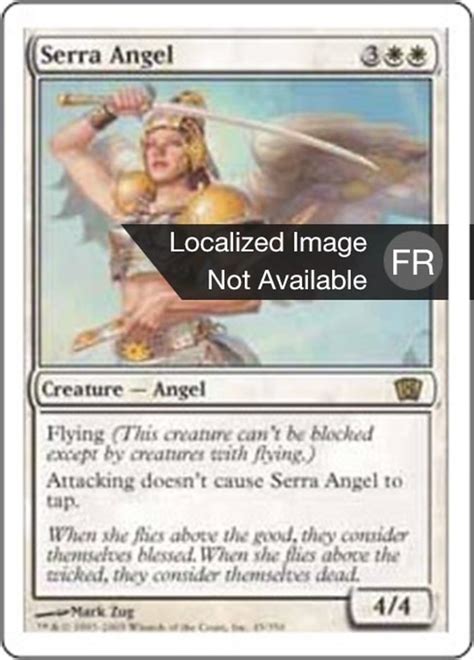 Serra Angel · Eighth Edition (8ED) #45 · Scryfall Magic The Gathering ...