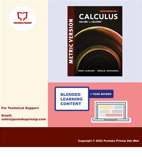 Larson : Calculus, International Metric Edition, 12th Edition – Pustaka ...