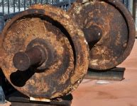 Rusty Train Wheels Free Stock Photo - Public Domain Pictures