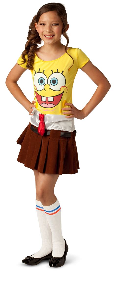 Kids Spongebob Girls Costume | $43.99 | The Costume Land