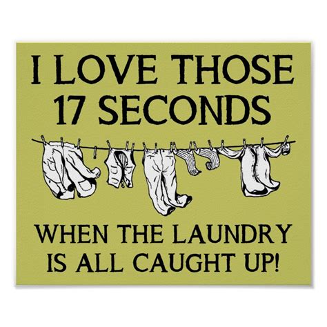 Laundry Day House Cleaning Funny Poster Sign | Zazzle.com | Cleaning ...