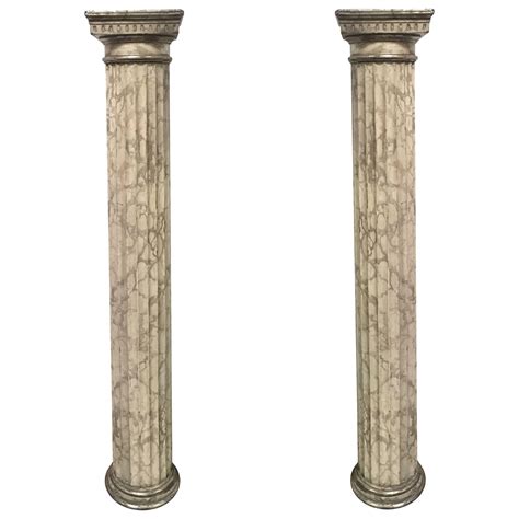 Pair of Doric Columns at 1stDibs