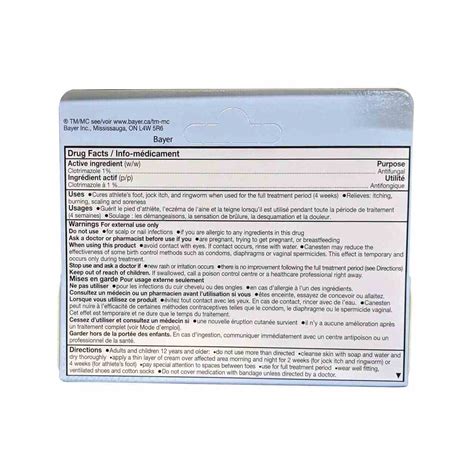 Canesten Antifungal Cream (Clotrimazole 1%) (15 grams) – beyondRx.ca (by 99 Pharmacy)