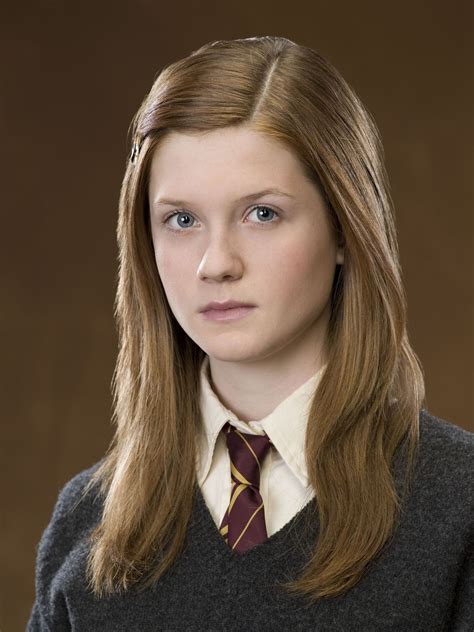 HARRY POTTER: Bonnie Wright en el papel de Ginny Weasley