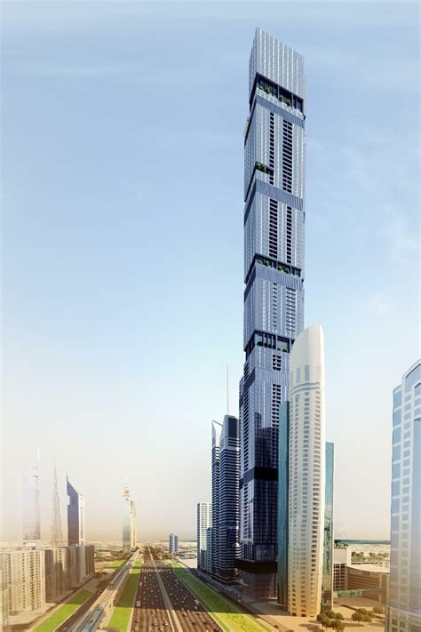 Azizi Supertall Skyscraper Sheikh Zayed Road in Dubai – location on the map, prices and phases ...