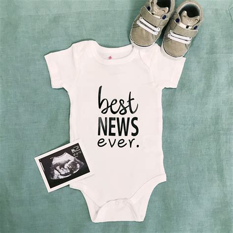 Surprise Baby Announcement | Etsy