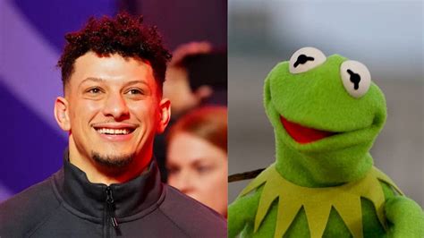 Patrick Mahomes Says His Regular Voice Is the Best Kermit the Frog ...