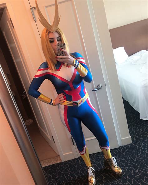 [Self] Female All Might Cosplay // @pinkhairedfox on ig : r ...