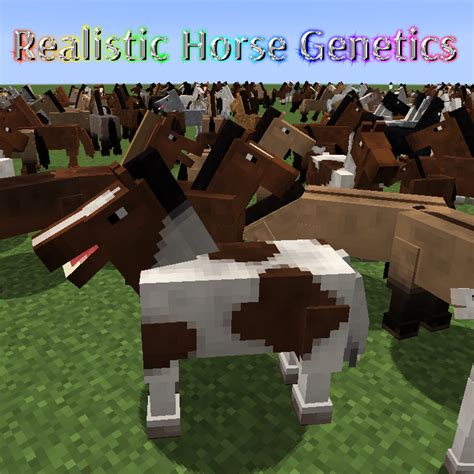 Download Realistic Horse Genetics - Minecraft Mods & Modpacks - CurseForge