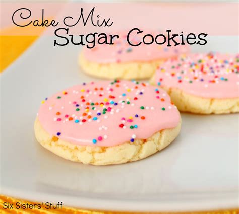 Sugar free cake mix cookies Idea | btownbengal