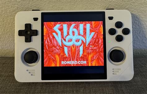 Playing the newly released Sigil 2 on my RGB30 to celebrate Doom's 30th ...