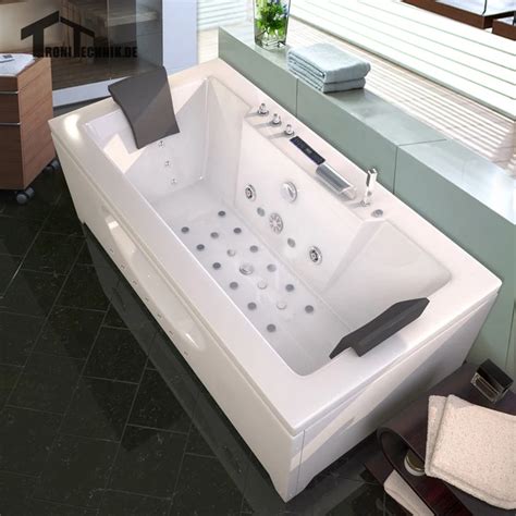 1700mm Whirlpool Bath tub Shower spa freestanding Air Massage ...