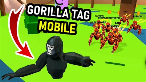 The Gorilla Tag VR MOBILE GAME RIPOFF You Can't Play Anymore | Gorilla ...