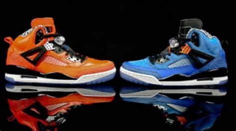 Jordan Spiz'ike New York Knicks - Blue vs. Orange Comparison | Sole ...