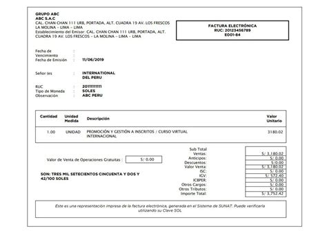¿Cómo emitir facturas electrónicas SUNAT? 2024 - Bonos Perú