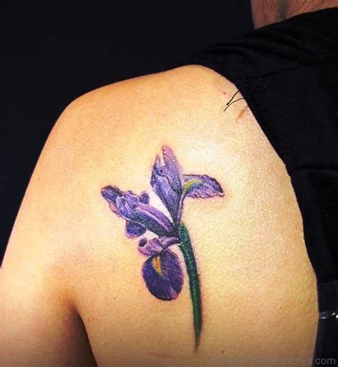 35 Fabulous Iris Flower Tattoos