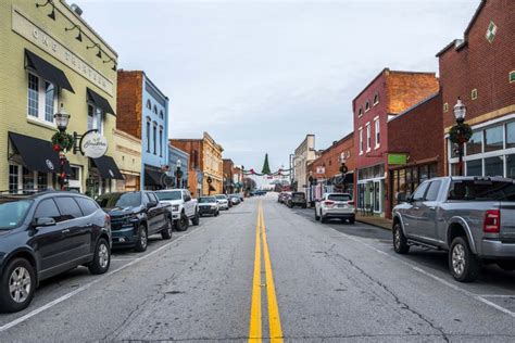 The Beautiful and Classic Town of Seneca, South Carolina Editorial ...